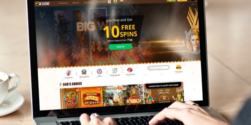 Get your Bob Casino free spins with no deposit
