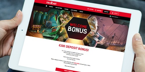 Redbet bonus – get your €100 and start playing right now