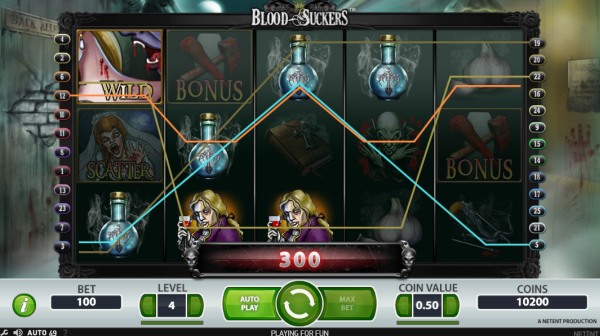 blood suckers video slot