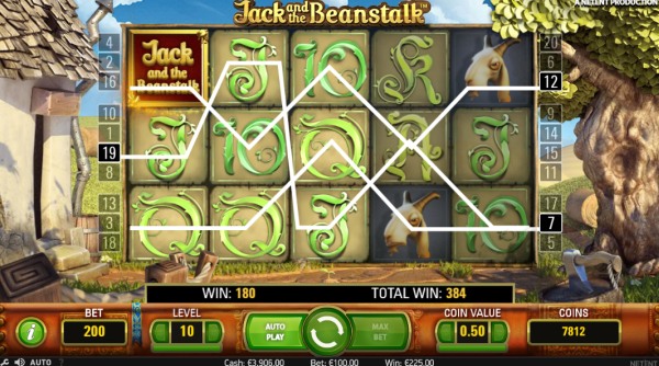 jack and the beanstalk slot machine