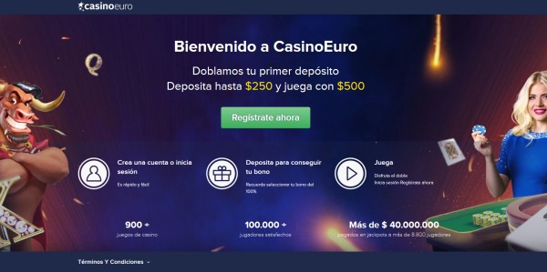 Bonos y promociones en CasinoEuro