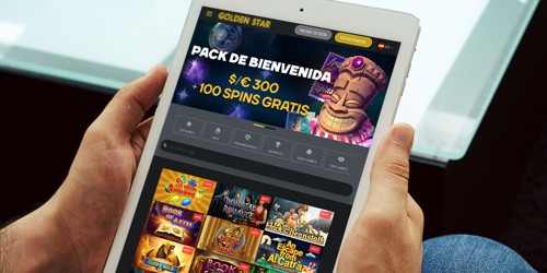 Aprovecha el paquete de bienvenida que te ofrece Golden Star Casino