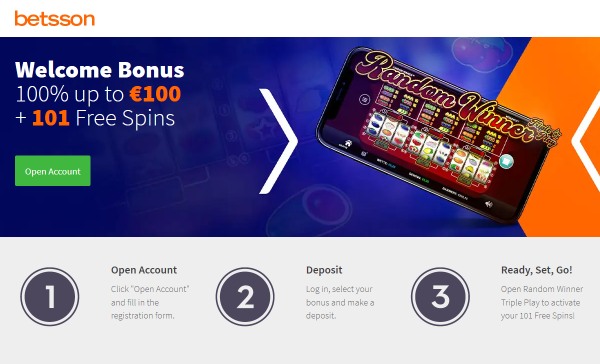 Bonussen en promoties bij Betsson Casino