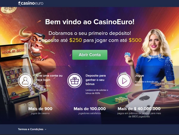 Bônus e promoçoes no CasinoEuro