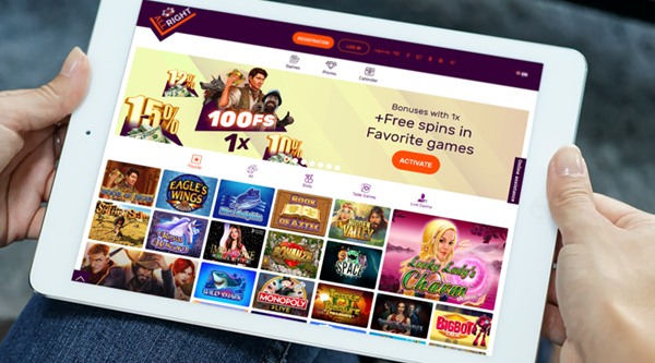 Welcome bonus with no wagering requirements in All Right Casino