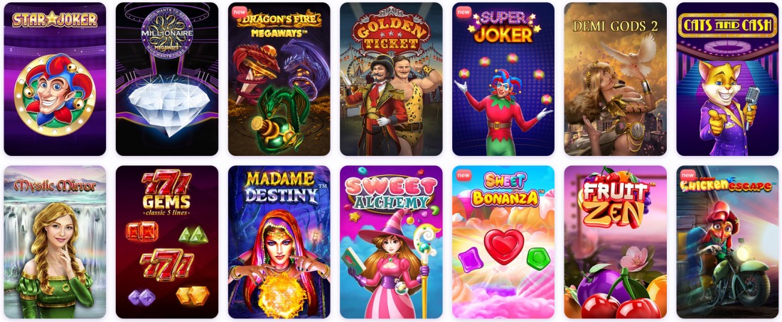 nomini casino game providers