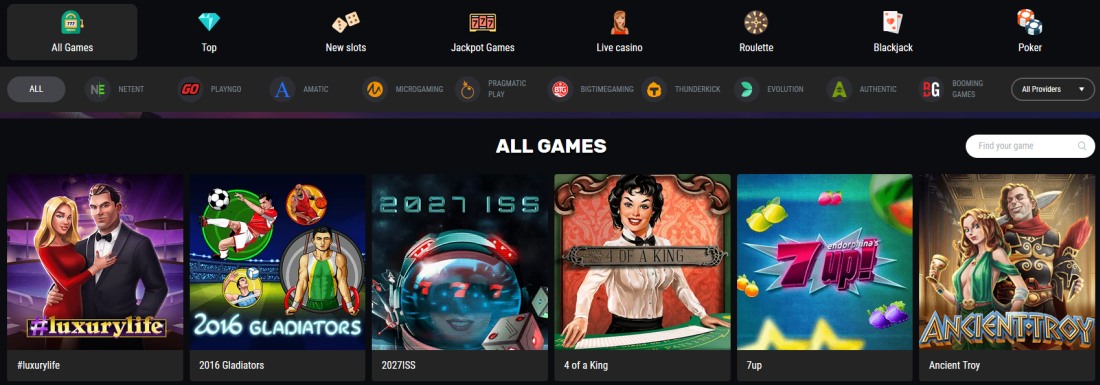 betamo casino games