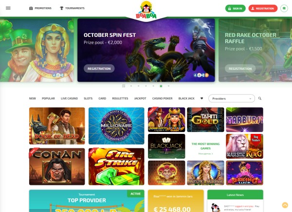boa boa casino website