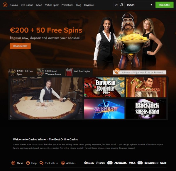 kroon casino website