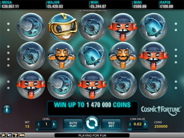 Cosmic Fortune Slot