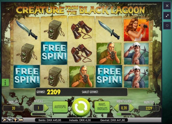 Creature from the Black Lagoon Slot